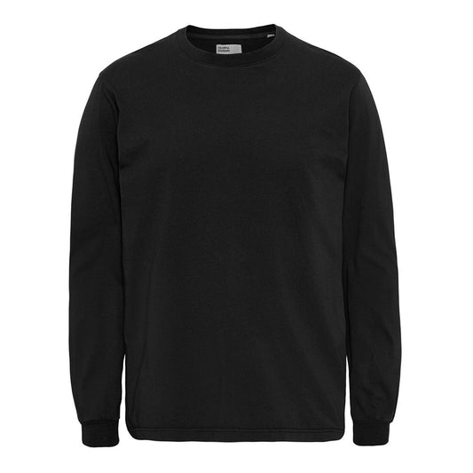 Colorful Standard Oversized Organic LS T-Shirt - Deep Black