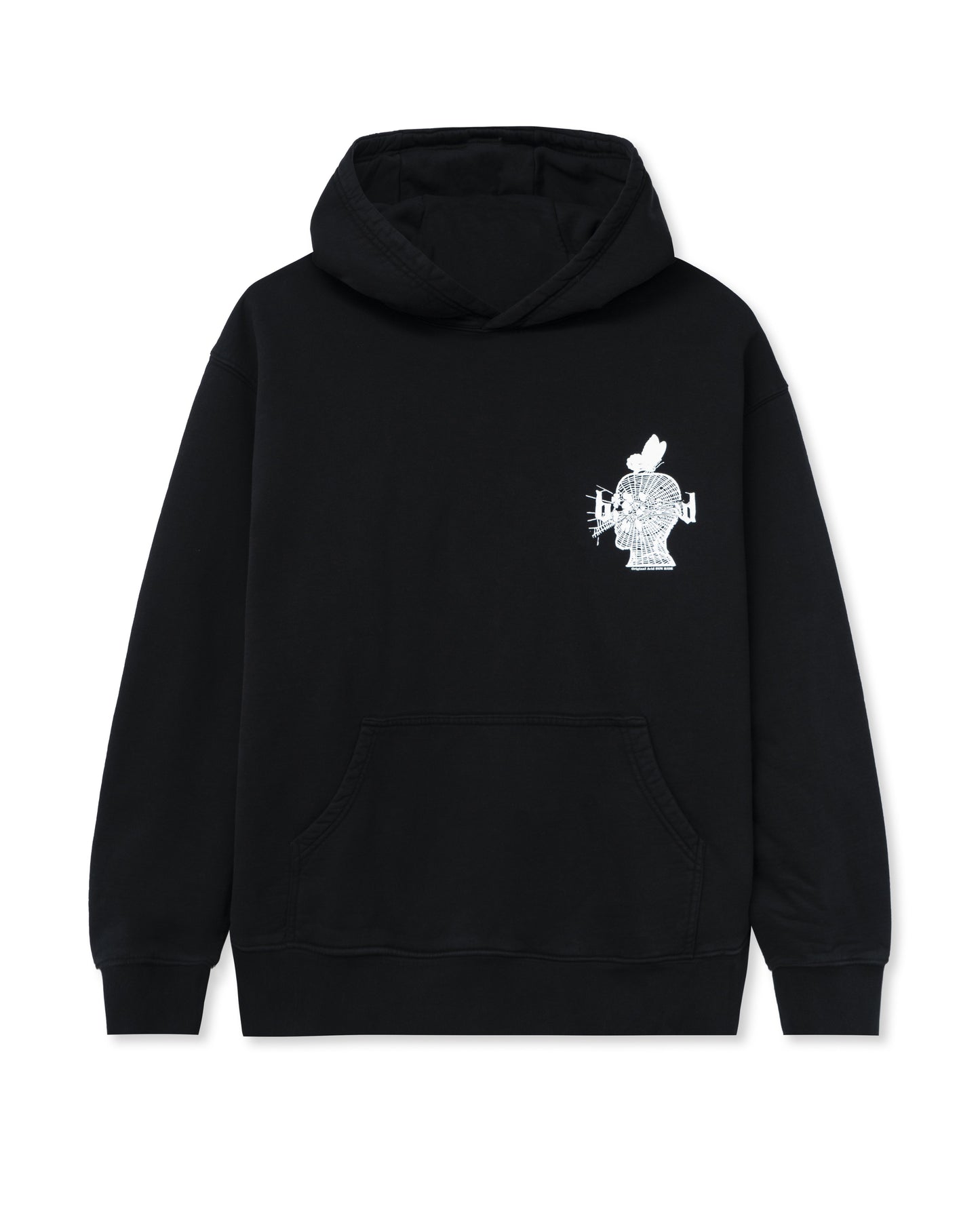 Brain Dead Acid Sun Ride Hooded Sweatshirt - Black