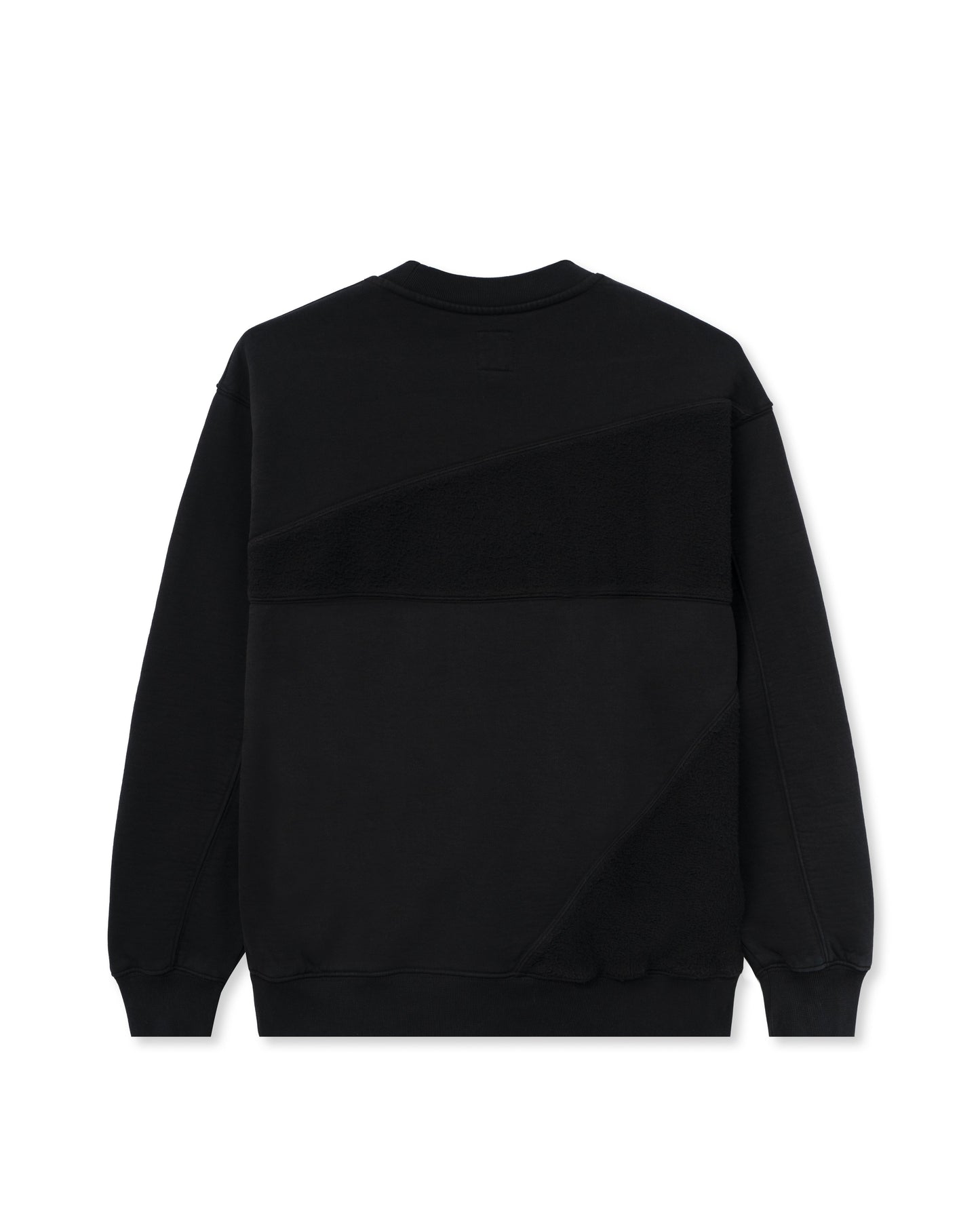 Brain Dead Sunflower Panelled Crewneck Sweatshirt - Blue