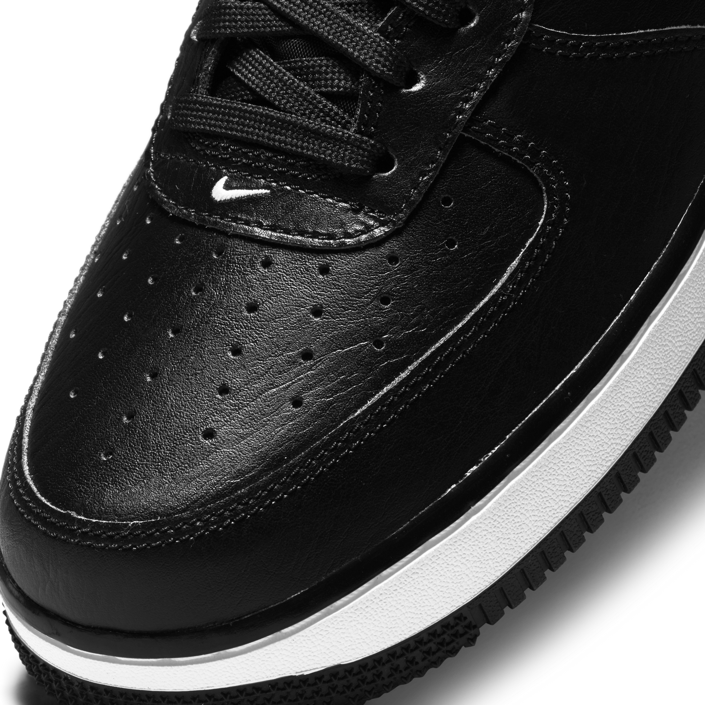 Nike Air Force 1 '07 LX "Hello, My Name Is" - Black Black