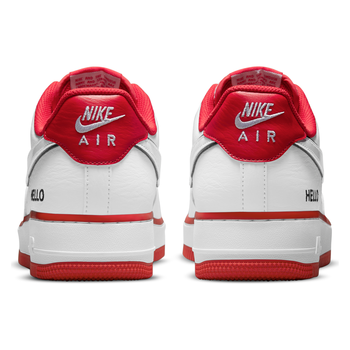 Nike Air Force 1 '07 LX "Hello, My Name Is" - White White
