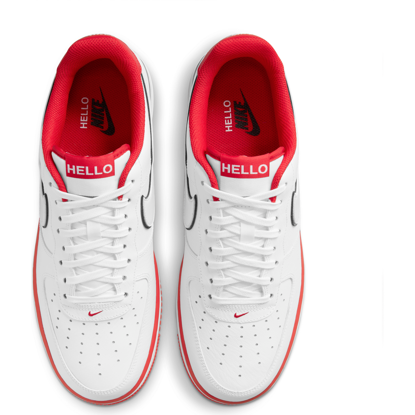 Nike Air Force 1 '07 LX "Hello, My Name Is" - White White