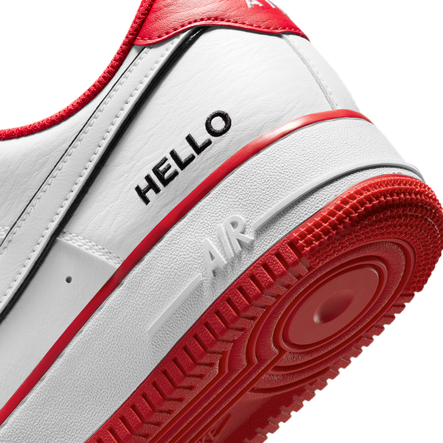 Nike Air Force 1 '07 LX "Hello, My Name Is" - White White