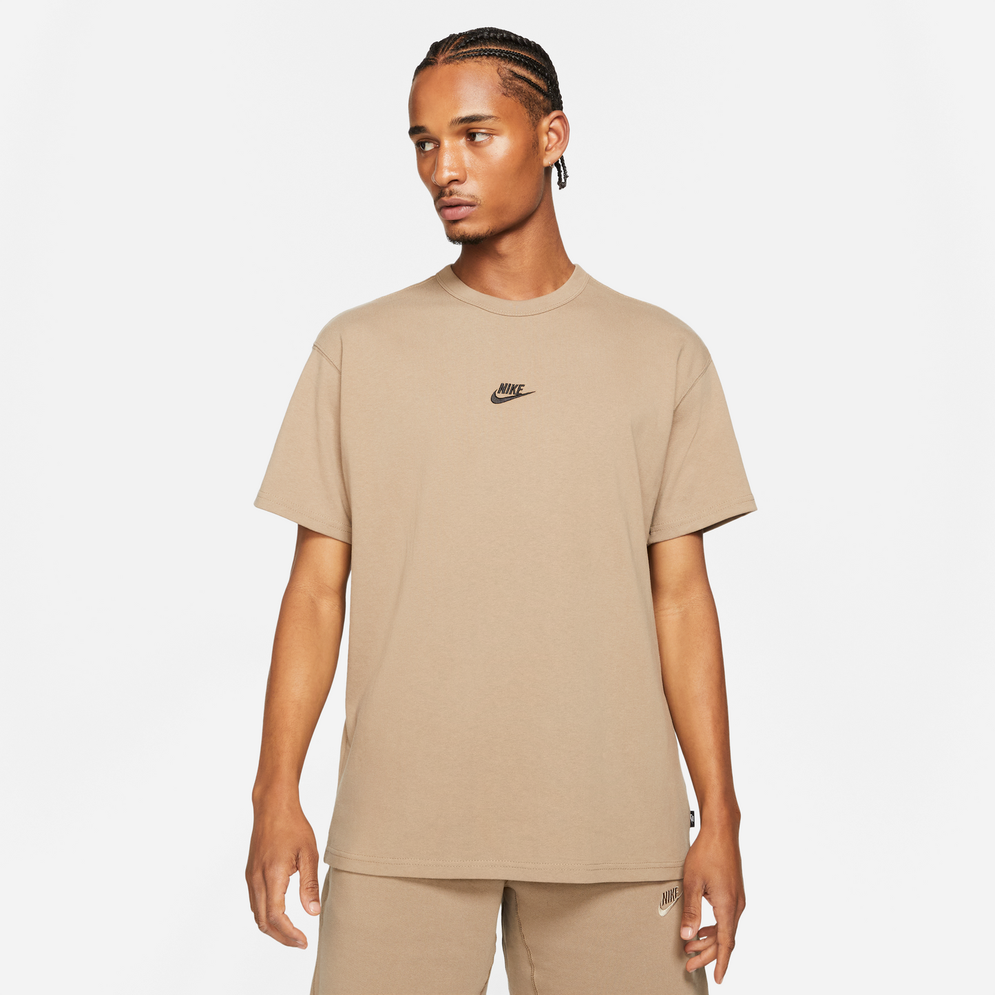 Nike Sportswear Essential PRM T-Shirt - Dark Grey Heather