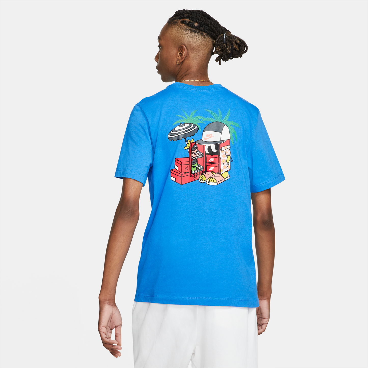 Nike Sportswear Shoebox T-Shirt - Blue