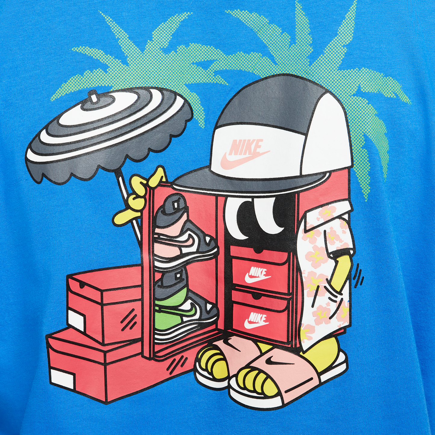 Nike Sportswear Shoebox T-Shirt - Blue