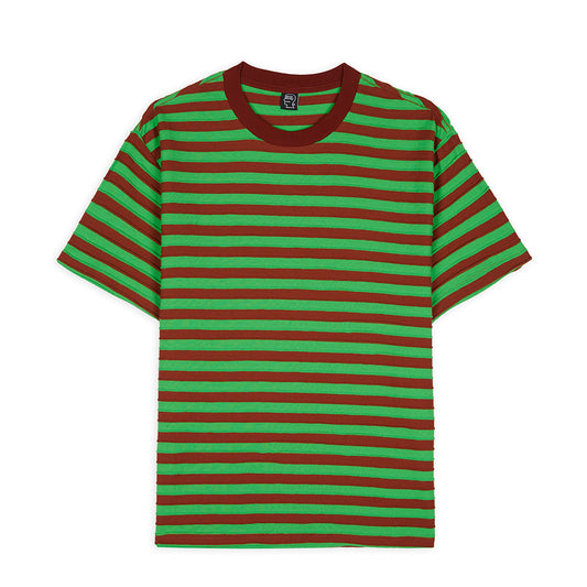 Brain Dead Denny Blaine Striped T-Shirt - Apple