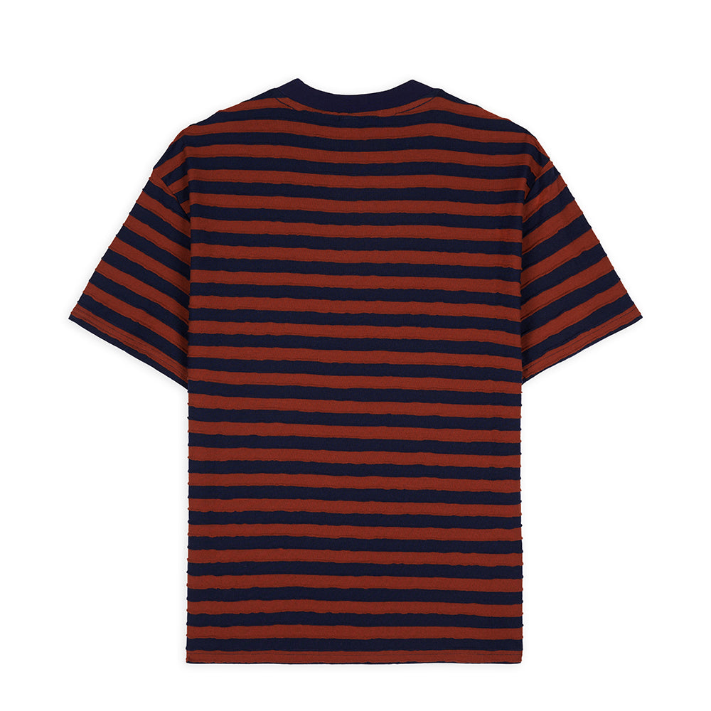 Brain Dead Denny Blaine Striped T-Shirt - Navy