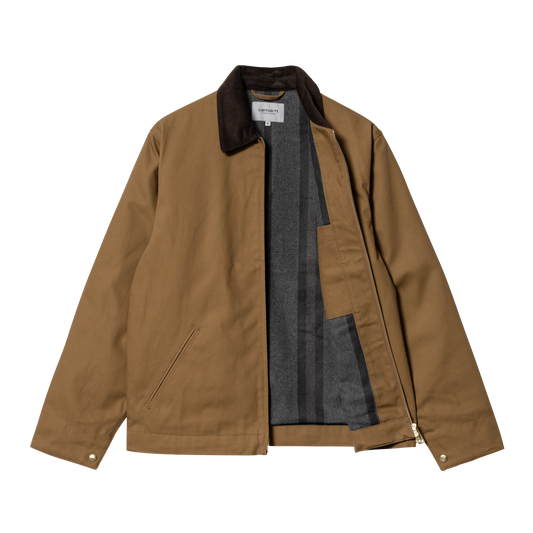 Carhartt WIP Detroit Jacket - Hamilton Brown Tobacco Rigid