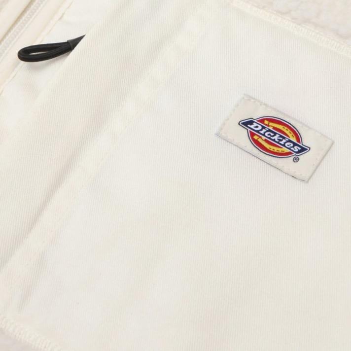 Dickies Red Chute Sherpa Fleece - Ecru