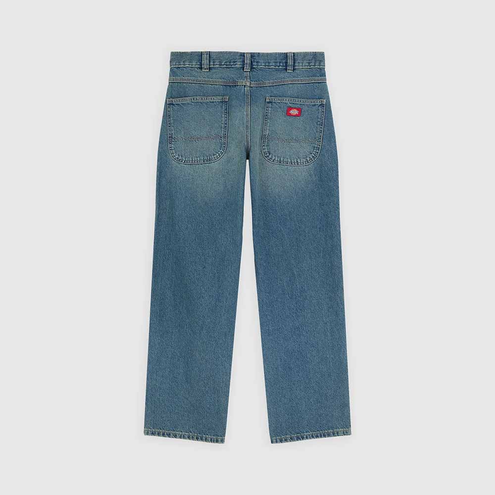 Dickies 954 Rlx Straight Work Jean - Khaki Blue