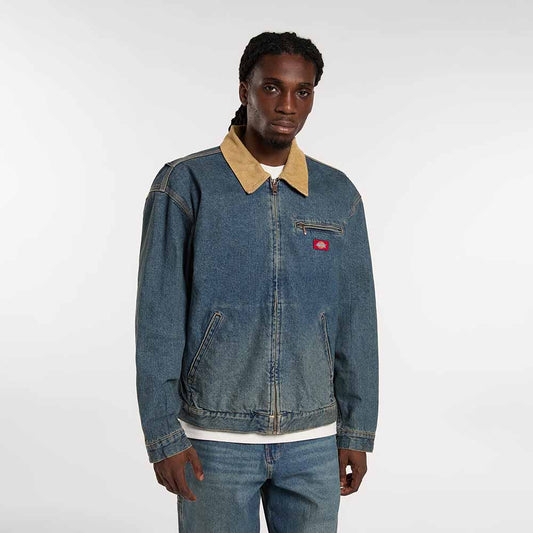 Dickies Denim Painter Jacket - Khaki Blue