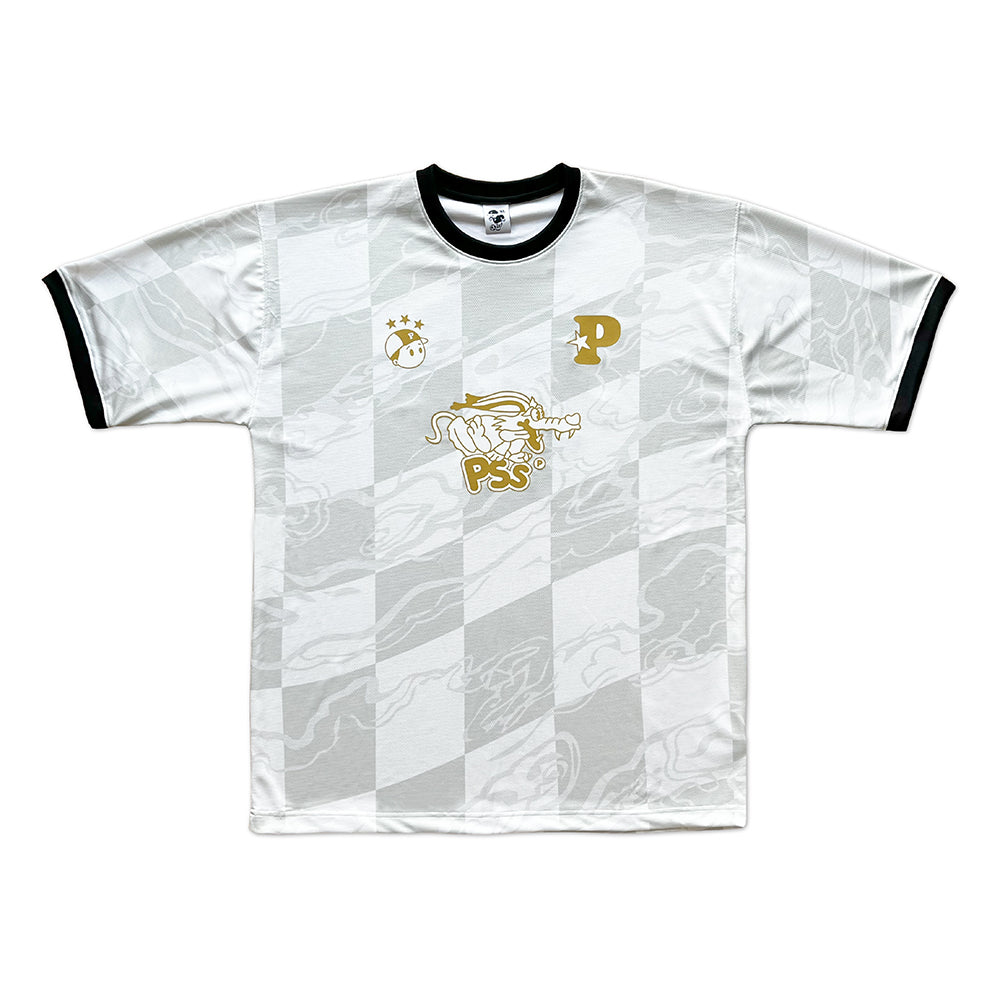 PAWA Doggo Football Shirt - Cream Gold