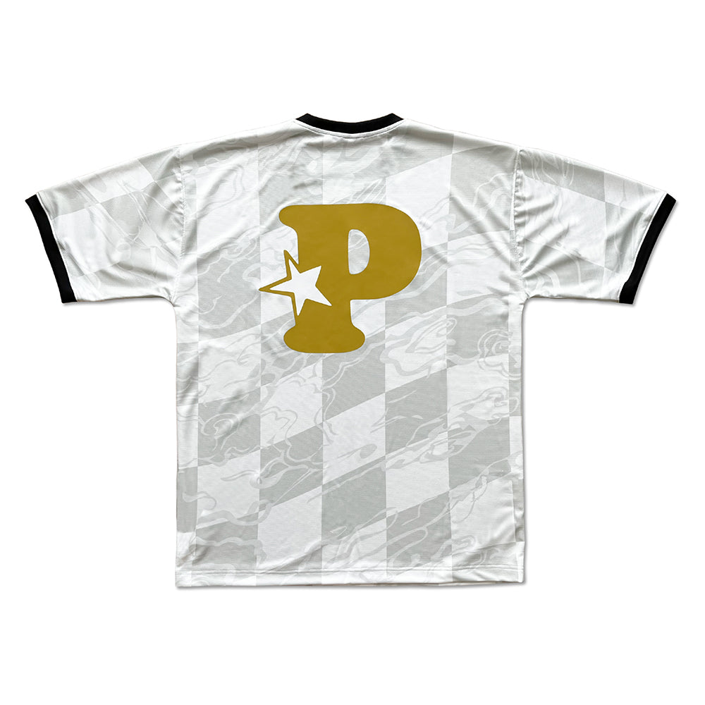 PAWA Doggo Football Shirt - Cream Gold