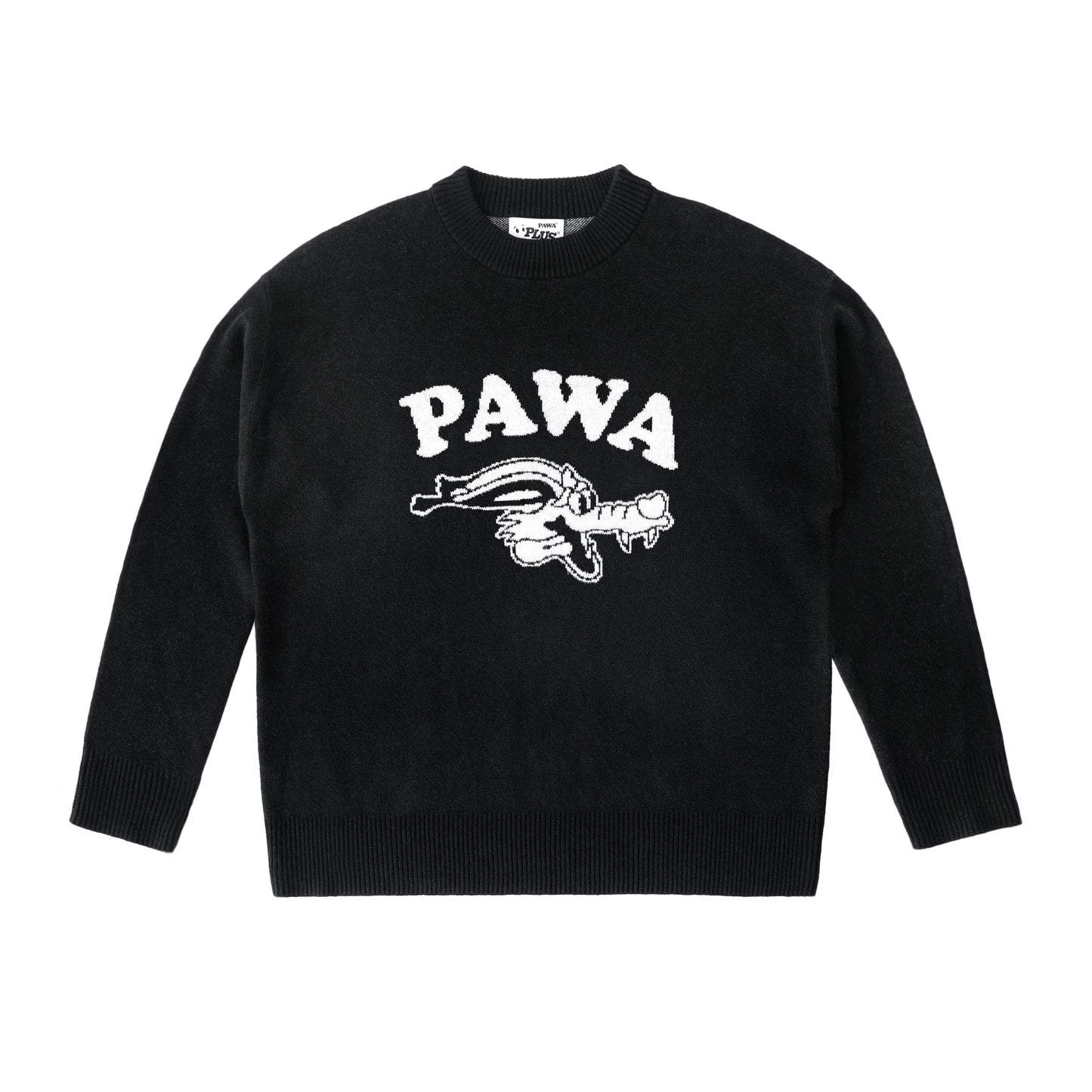 PAWA Speed Sports Doggo Knit Sweater - Black