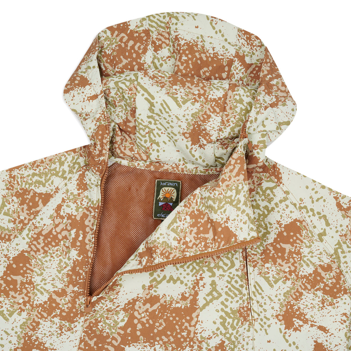 Brain Dead Double Zip Pullover Smock - Camo
