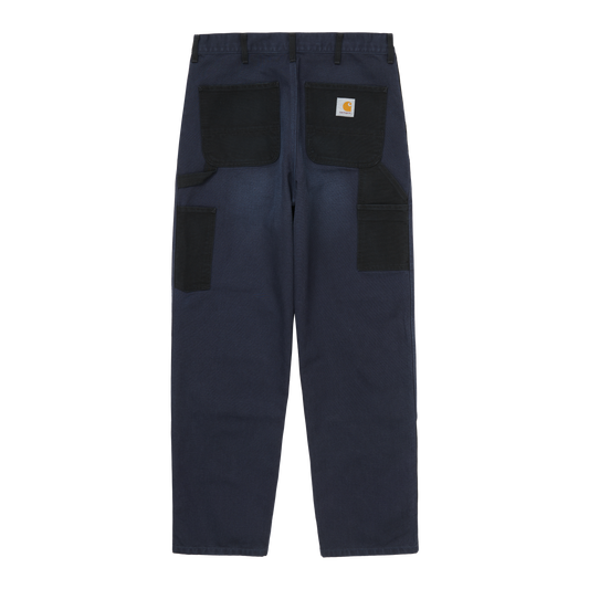 Carhartt WIP Double Knee Pant - Black Dark Navy