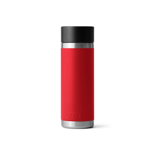 YETI Rambler 18oz Bottle With Hot Shot Cap - Rescue Red