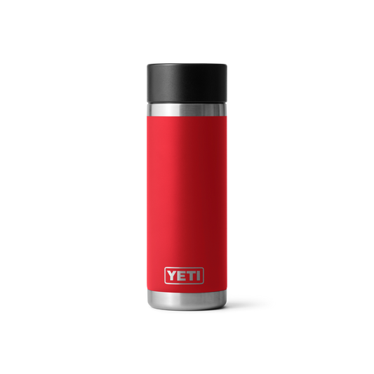 YETI Rambler 18oz Bottle With Hot Shot Cap - Rescue Red