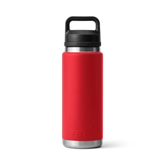 YETI Rambler 26oz Bottle With Chug Cap - Rescue Red