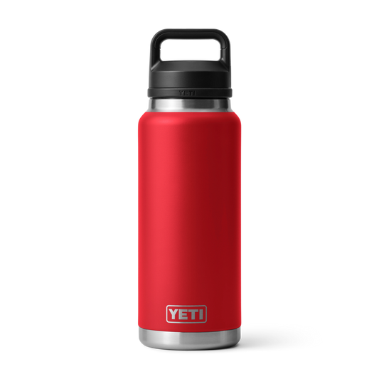 YETI Rambler 36oz Bottle With Chug Cap - Rescue Red