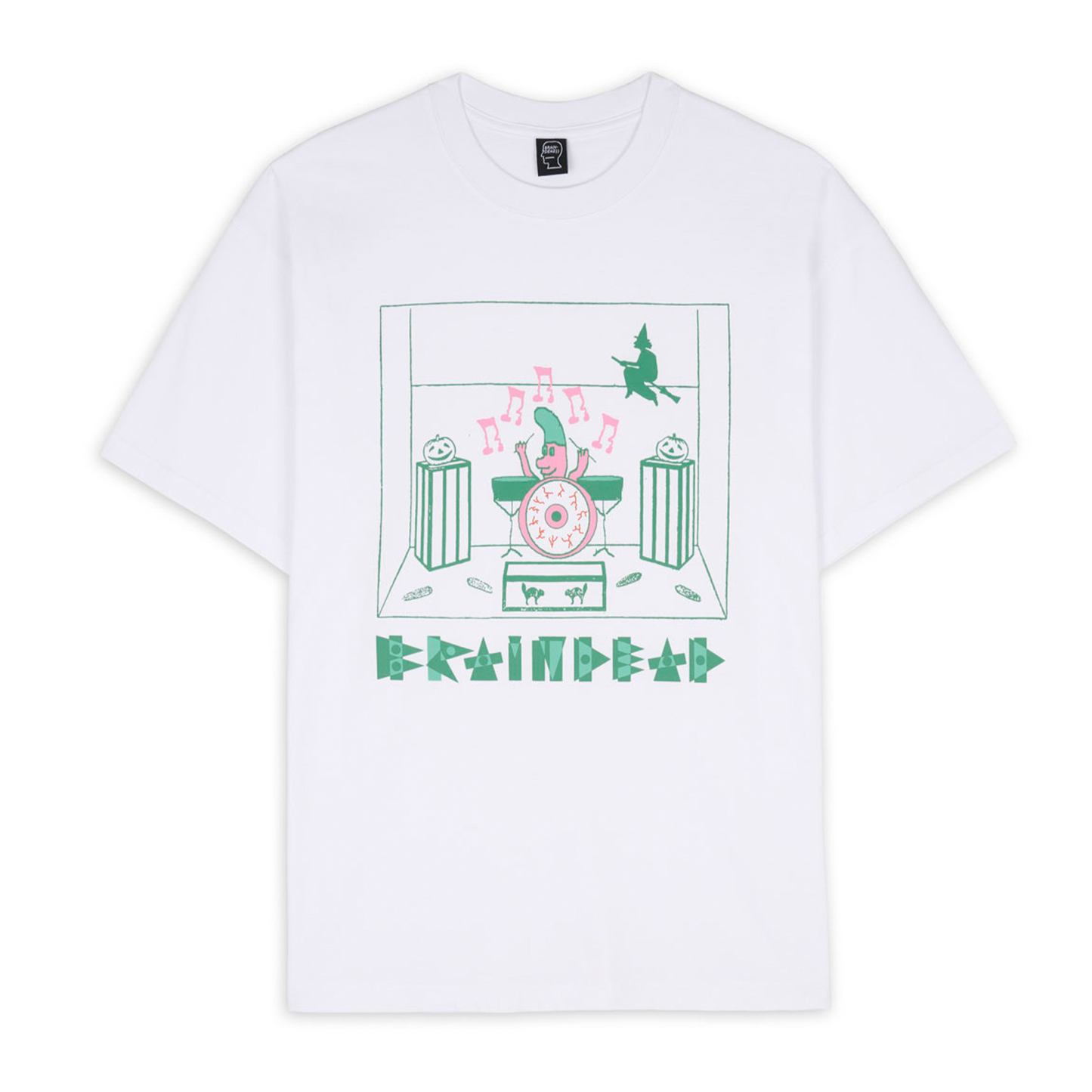 Brain Dead Drummer Boy T-Shirt - White