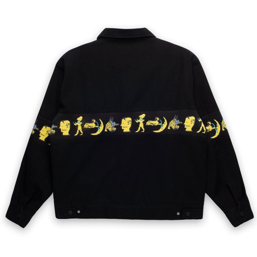 Brain Dead Egyptian Canvas Jacket - Washed Black