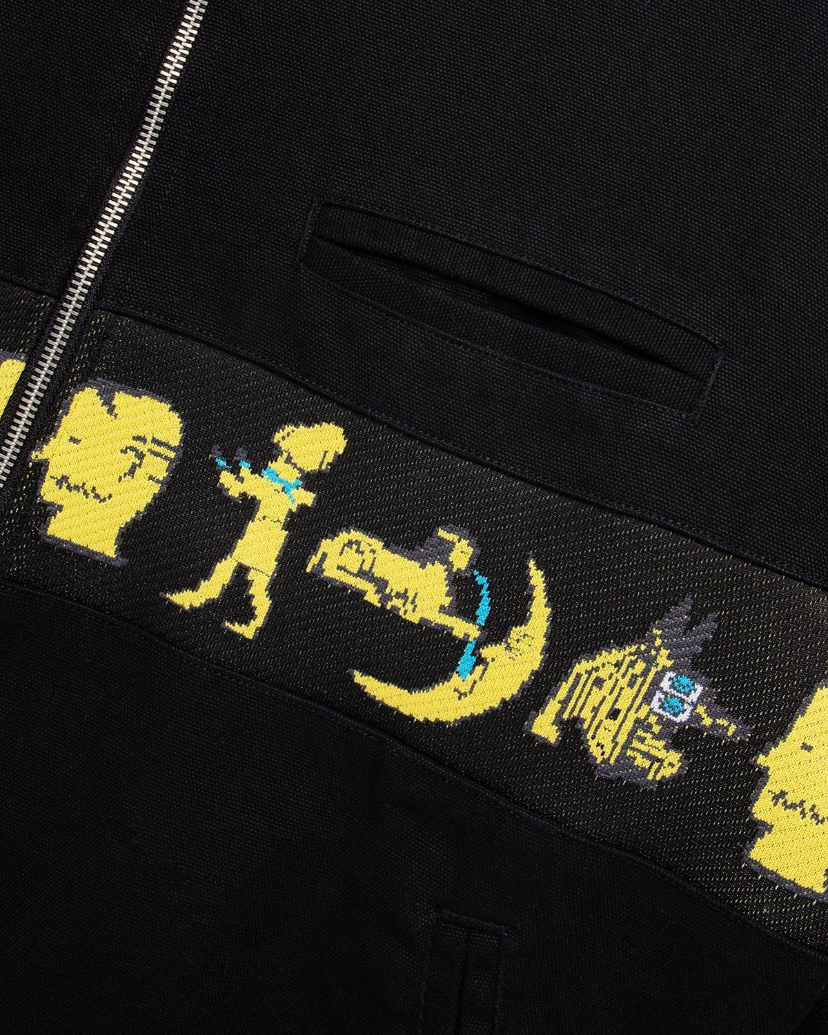 Brain Dead Egyptian Canvas Jacket - Slate Blue