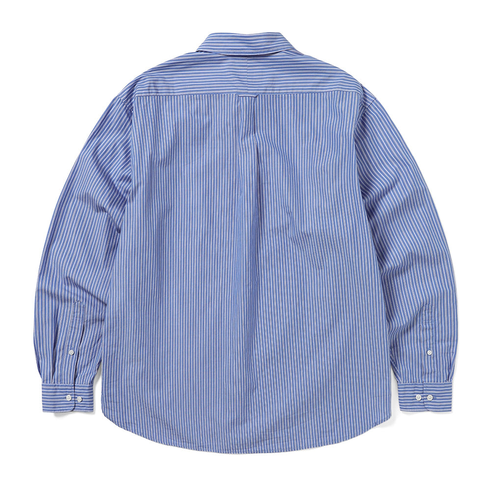 TINT DSN Striped Shirt - Blue