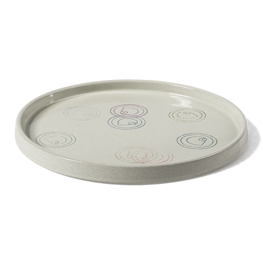 Carhartt WIP Duel Brunch Plate - Stoneware Multi