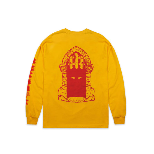 Dungeon Portcullis LS Tee - Orange