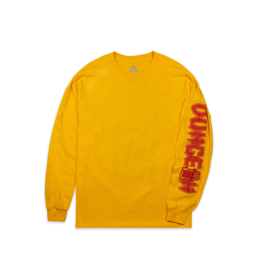 Dungeon Portcullis LS Tee - Orange
