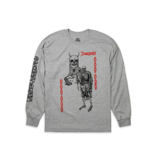 Dungeon Tyranny LS Tee - Grey