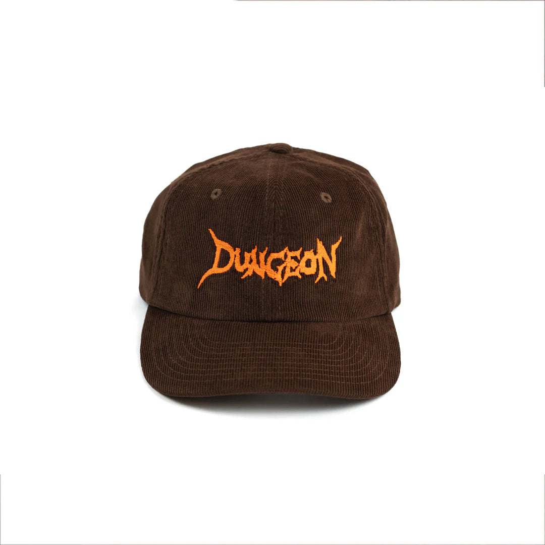 Dungeon Emb Cord Cap - Orange Chocolate