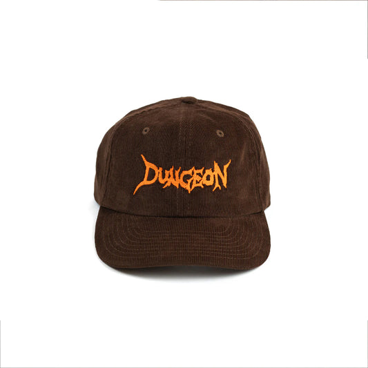 Dungeon Emb Cord Cap - Orange Chocolate