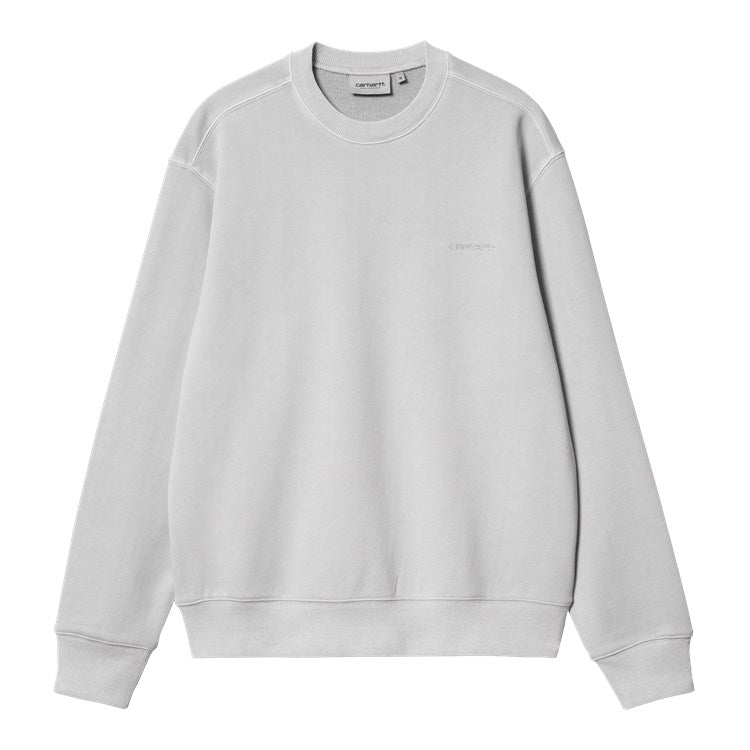 Carhartt WIP Duster Script Sweat - Basalt Garment Dyed