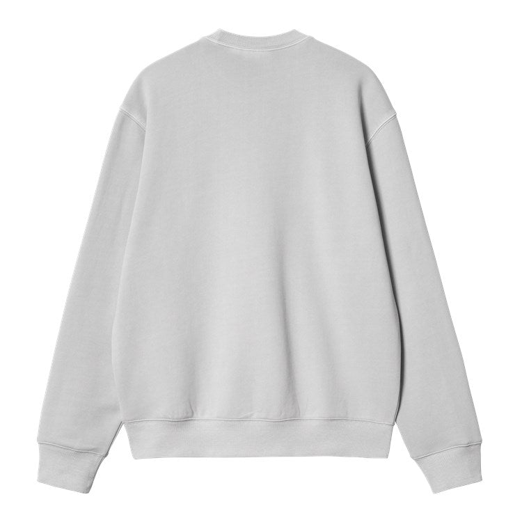 Carhartt WIP Duster Script Sweat - Basalt Garment Dyed