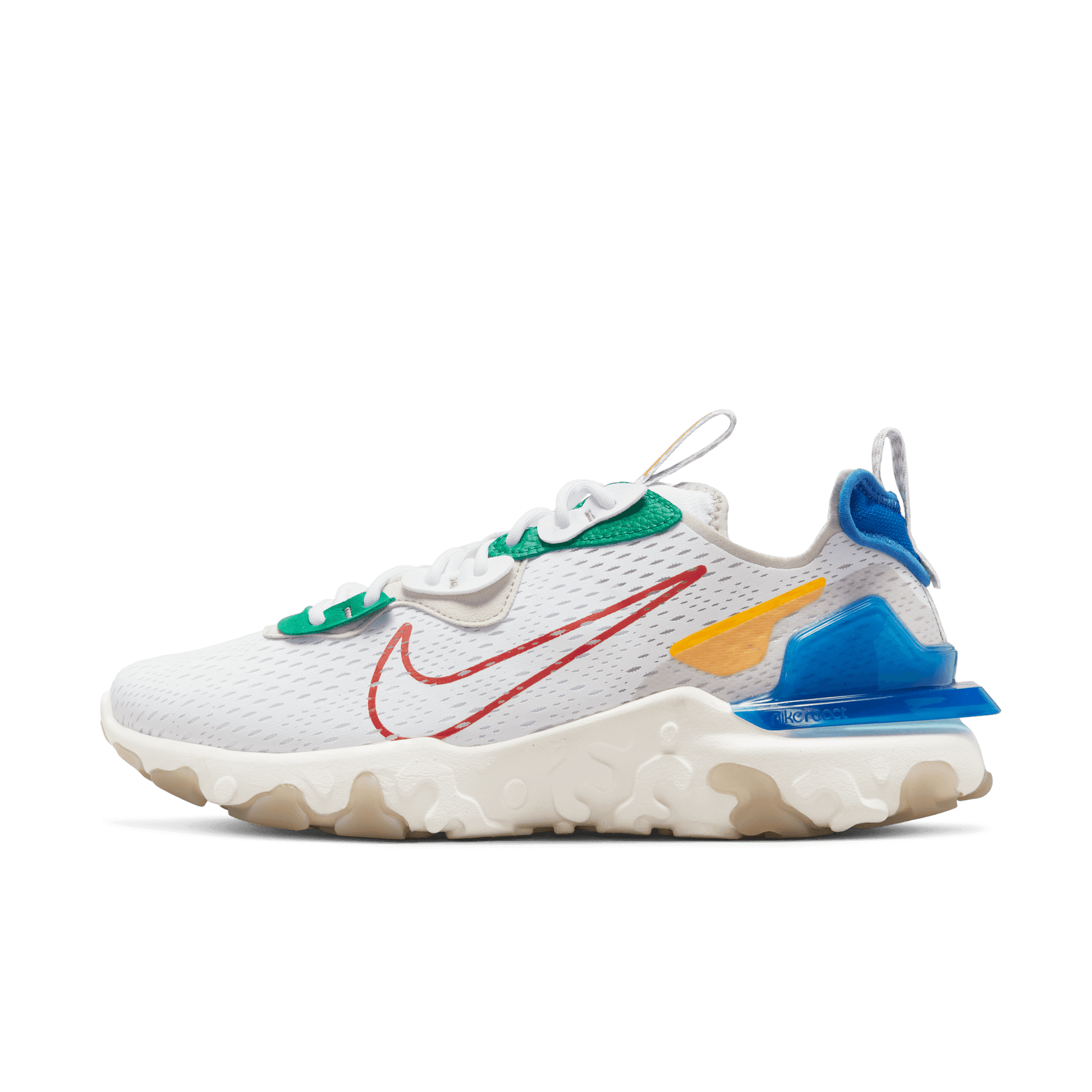 Nike React Vision White And Orange Nike React Vision – Dogfish