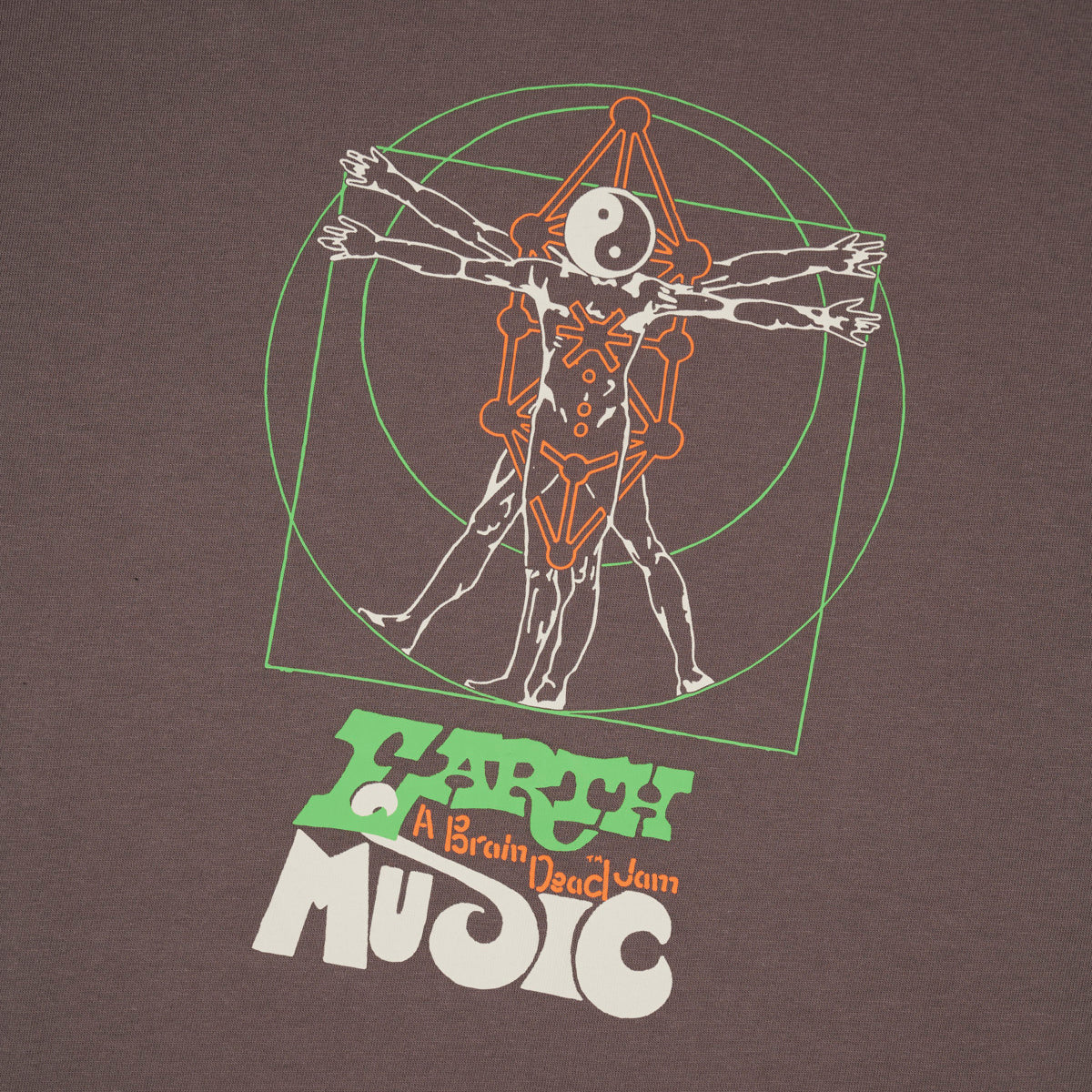 Brain Dead Earth Music Tee - Clay