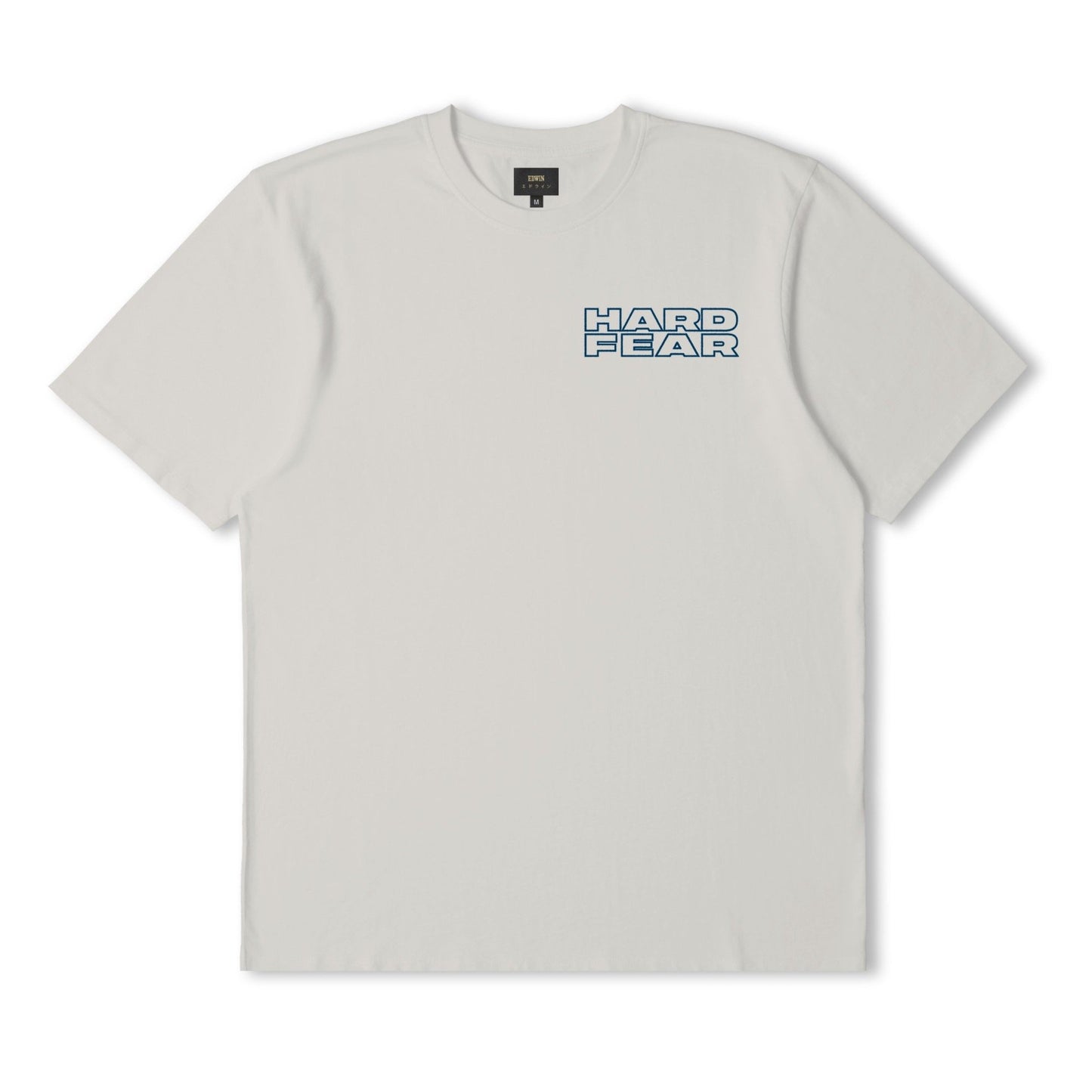 Edwin Hard Fear T-Shirt - Silver Grey