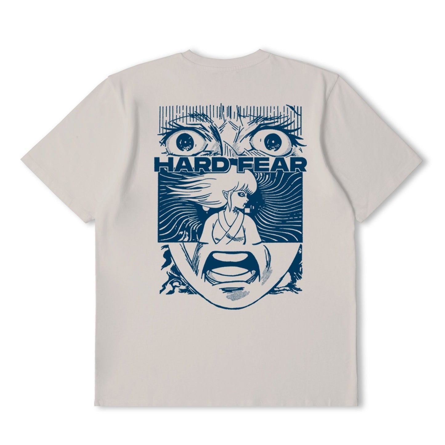 Edwin Hard Fear T-Shirt - Silver Grey