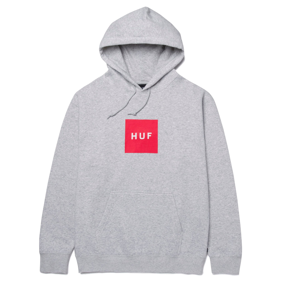 HUF Essentials Box Logo Hoodie - Athletic Heather