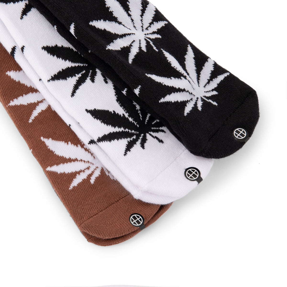 HUF Plantlife 3-Pack Socks - Toffee