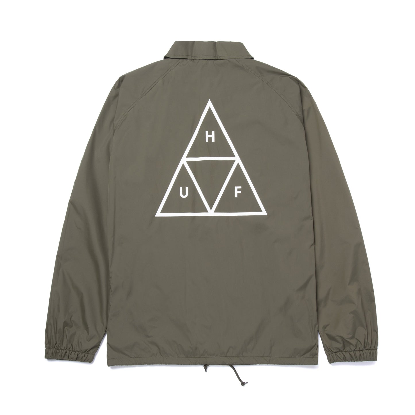 HUF Triple Triangle Coaches Jacket - Olive