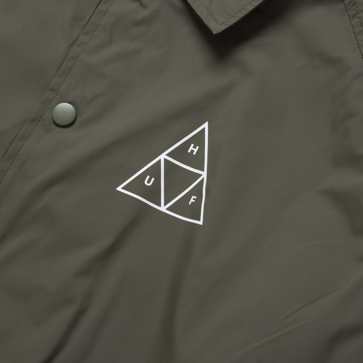 HUF Triple Triangle Coaches Jacket - Black