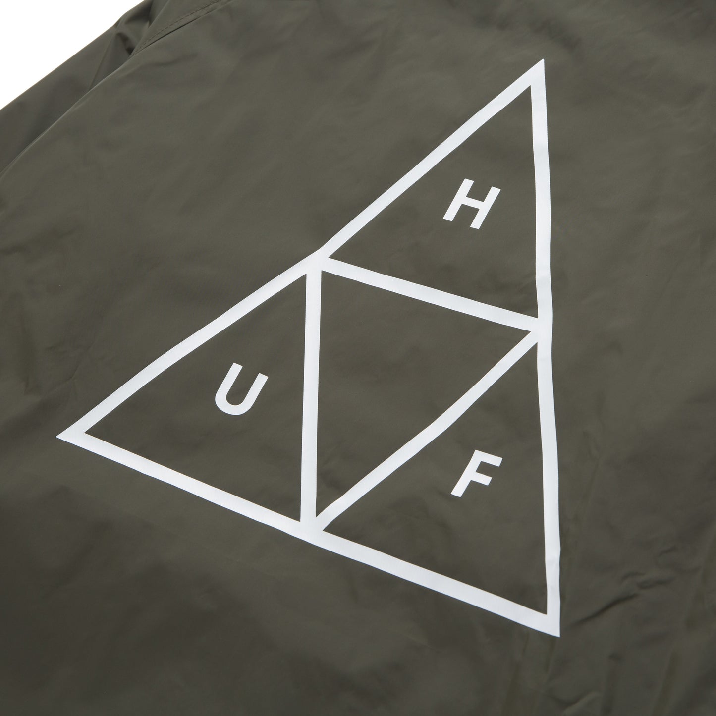 HUF Triple Triangle Coaches Jacket - Olive