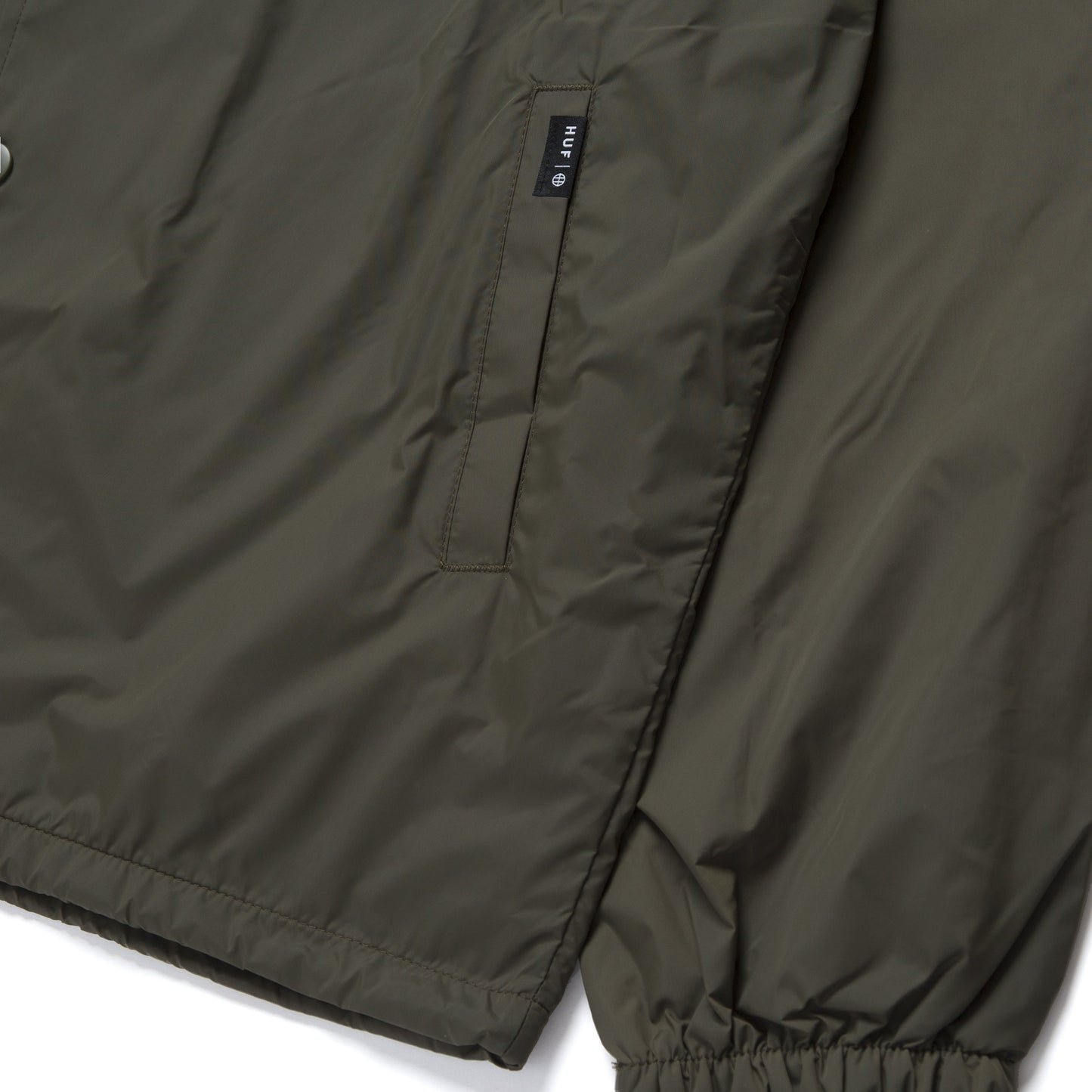 HUF Triple Triangle Coaches Jacket - Olive