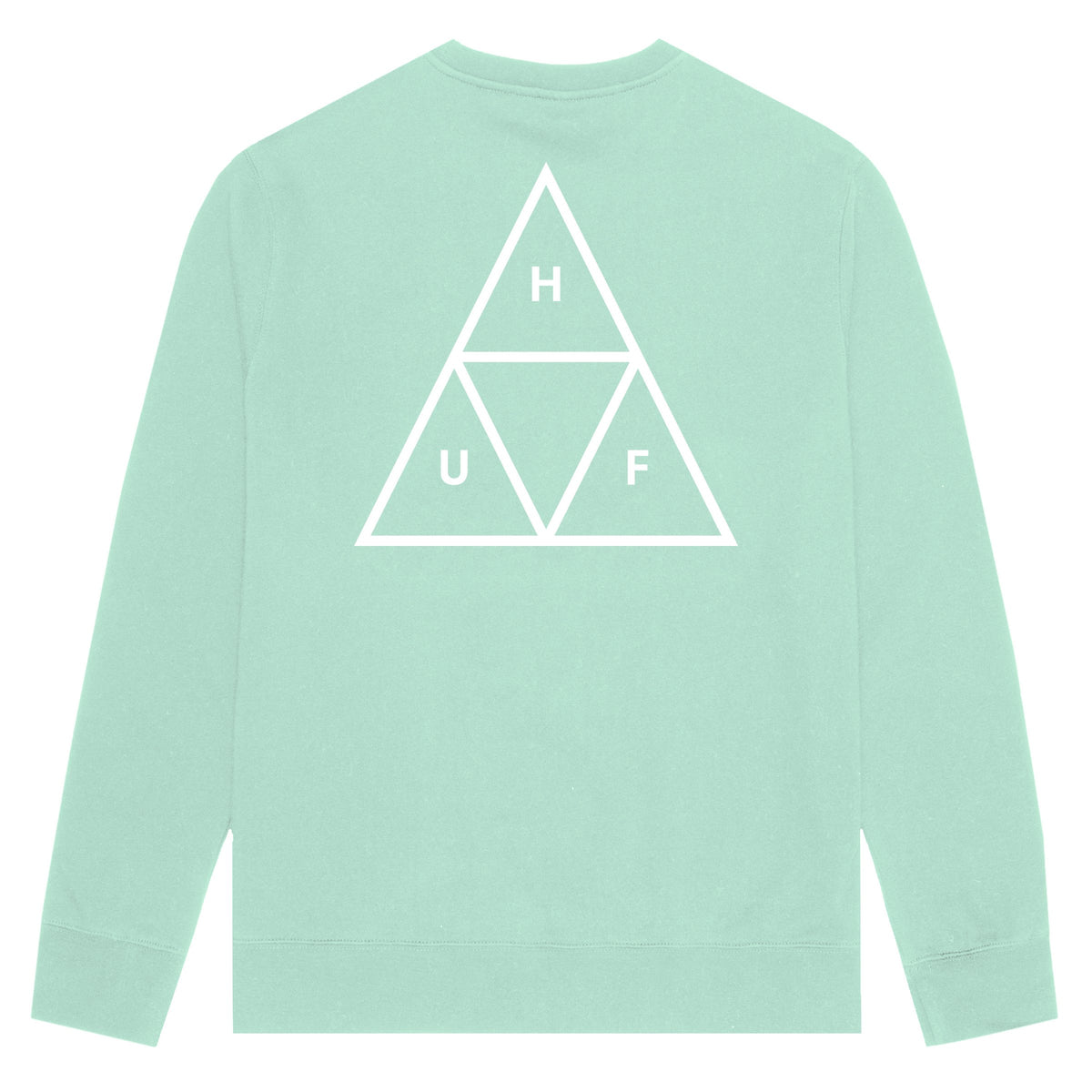 HUF Essentials Triple Triangle Sweatshirt - Mint