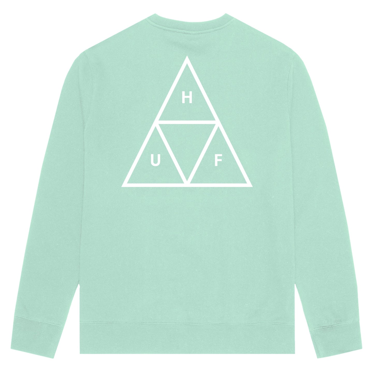 HUF Essentials Triple Triangle Sweatshirt - Grey Heather