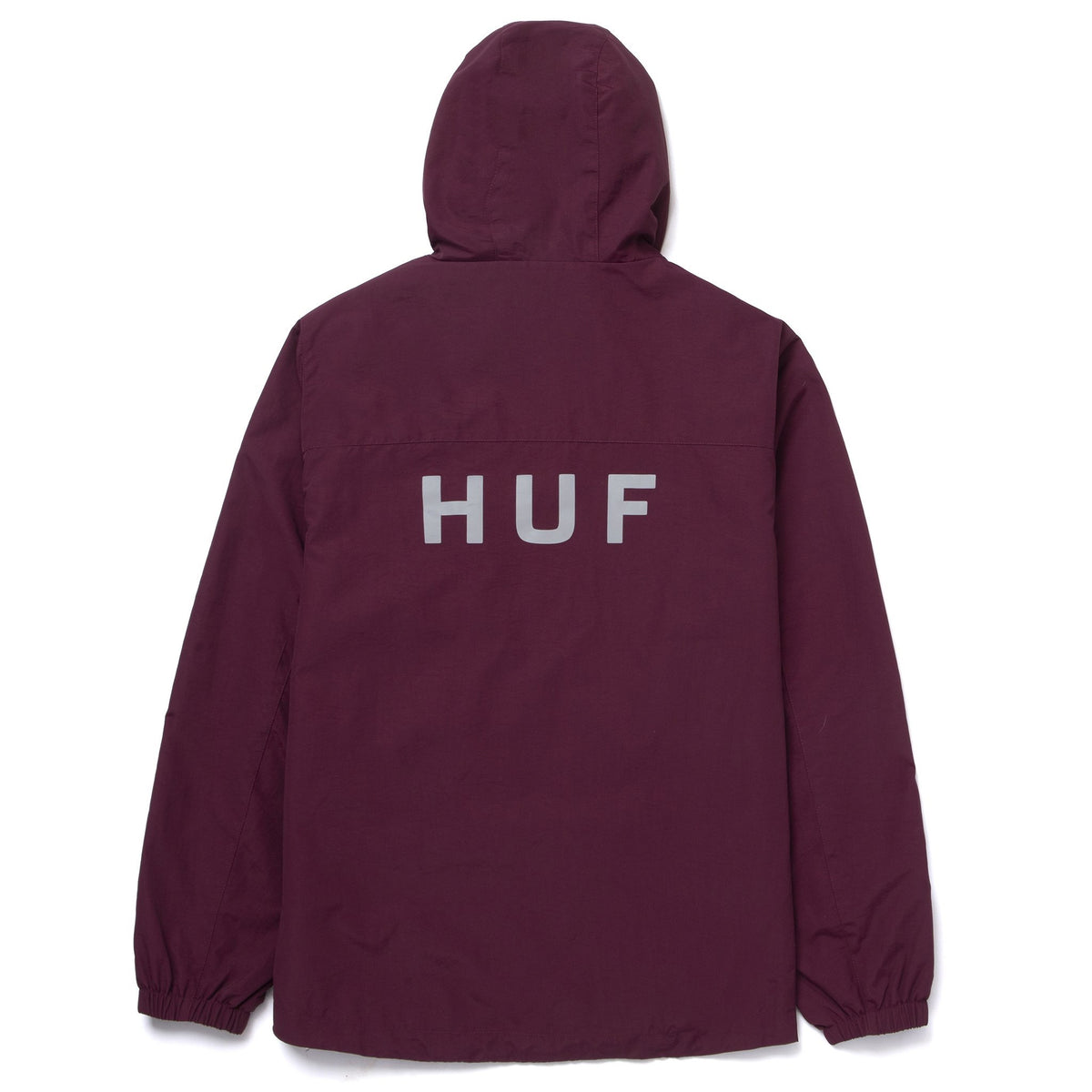 HUF Essentials Zip Standard Shell - Merlot